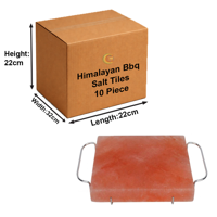 RMY Food Grade Himalayan Salt BBQ Tile  20x20x3cm(Eu Pallet)– Natural Grilling and Serving Salt S... - image 2