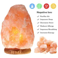 Orange Salt Lamps 3-4kg, Himalayan Orange Salt Lamps 3-4kg, RMY Best Salt Lamps,Orange Natural Sa... - image 3