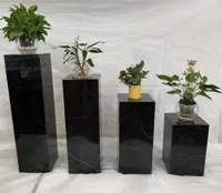 RMY Jet Black Marble Pedestals,Jet Black Marble Pedestals Collection from Pakistan,Jet black marb... - image 2