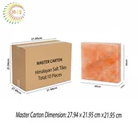 RMY Premium Pink Himalayan Salt Tiles 20x20X2.5cm(Eu Pallet),Premium Pink Himalayan Salt Tiles fo... - image 2
