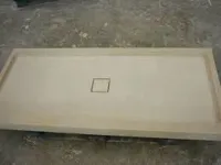RMY Beige Marble Shower Trays,Beige Marble Special Design Round Shower Tray,Beige marble shower t... - image 3