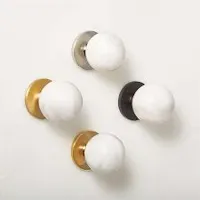 RMY Marble Cabinet Pulls,White Marble drawer Pulls,Modern marble pulls,Marble Cabinet Pulls, Knob... - image 3