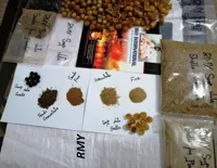 Soapnuts Seeds Powder in White Paper Packing. Soap nut Laundry Powder - image 3