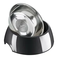 dog-feeder-hunter-melamin-stainless-steel-black-700-ml-22-x-22-x-115-cm-s6101369-bbs6101369.jpg