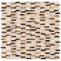 RMY Split Face Marble Mosaic Tiles,Split Face Mosaics,Split Face Carrara Marble Mosaic Tiles,Whit... - image 2