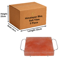 RMY Extra Large Himalayan Salt BBQ Slab 30x20x5cm(Eu Pallet)– Food Grade Grilling & Serving ... - image 3