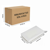RMY Crystal White Salt Tiles 20x10x5cm (Eu Pallet) –Luxury White Himalayan Salt Bricks – Decorati... - image 2