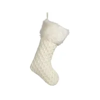 christmas-bauble-krist-fg09-20493c-white-christmas-stocking-28-x-4-x-46-cm-12-units-s3627109-bbs3627109.jpg