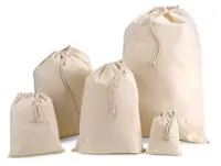 RMY Extra Large Natural Cotton Laundry Bag, Household Essentials Extra Large Natural Cotton Laund... - image 2