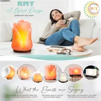 Genuine Himalayan Salt Lamps ,RMY Himalayan Natural Orange Salt Lamps 500-600kg,Salt Lamps Benefi... - image 3