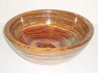 Multi Brown Onyx Oval Shaped Sinks Basins from Pakistan,Onyx Sinks &amp; Basins, 14 inch Sink in ... - image 2