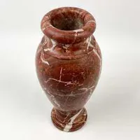 RMY Red Zebra Marble Planters,Red Zebra Marble Vases Crafts,Red zebra marble planters outdoor,Red... - image 2
