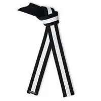 RMY Hapkido Black and White Belts,Hapkido Belt – Premium Cotton Martial Arts Rank Belt, Durable T... - image 2