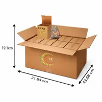 RMY Authentic Grey Himalayan Salt Lamp 1-2kg (EU Pallet),Natural Crystal with Wooden Base  Natura... - image 2