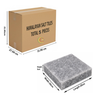 RMY Authentic Grey Himalayan Salt Tiles 20x20X5cm(Eu Pallet),Natural Grey Himalayan Salt Tiles – ... - image 2