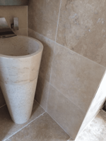 RMY Marble Beige Pedestals Sinks,All Marble Pedestal Sinks Colors & Shapes,Marble Pedestals ... - image 3
