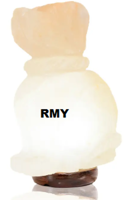 RMY Himalayan Crafted Salt Lamps,Himalayan Crafted White Salt Lamps,White Animal Salt Lamps Benef... - image 3