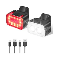 RMY Front and Rear Bicycle Lights,RMY USB Rechargeable Bike Light Set,RMY Super Bright Front Head... - image 2
