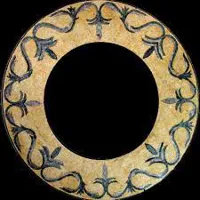 RMY Mirror Frame Marble Medallions,Marble Mosaic Art Medallion,medallion mirrors,Custom Designed ... - image 2