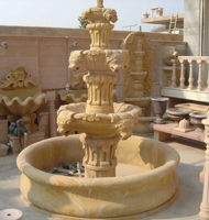 RMY Teakwood Marble Water Fountain,Teakwood Burmateak Marble Water Fountain,Teakwood Polished Marble - image 2