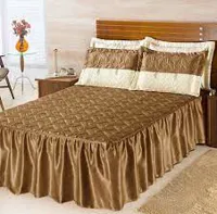 RMY Wedding Fancy Bed Sheets,Double bed sheets,BRIDAL FANCY FRILL SET ,king bed sheet set,fitted ... - image 2