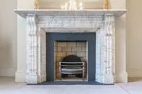 RMY White Marble Fireplace ,Marble Fireplaces & Marble Fire Surrounds,Small Marble Fireplace - image 2