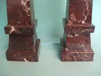RMY Red Zebra Marble Pedestals,Red Zebra Marble Pedestals Collection,All Marble Pedestals Colors ... - image 3