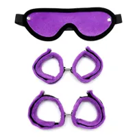 handcuffs-foot-cuffs-and-mask-purple-r7014.jpg