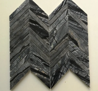RMY Black Zebra Marble Mosaic Tiles,Black Zebra Marble Tiles,Black zebra marble price in Pakistan... - image 2
