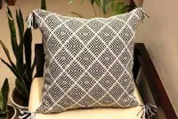 RMY Cotton Hand loom Pillow Covers,Jersey Pillow Cover,Embroidery Cotton Pillow Cover,Pillow Cove... - image 3