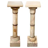 RMY Sahara Beige Marble Pedestals,Sahara Beige Marble Pedestals Collection,Marble Pedestals Stand... - image 2