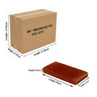 RMY Grooved Red Himalayan Salt Tiles 20x10x2.5cm(Eu Pallet)–Grooved Red Himalayan Salt Tiles – In... - image 2
