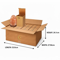 RMY Original Pink Salt Lamp 3-4kg (EU Pallet),Handmade Pink Salt Crystal Lamp – Cozy Ambient Ligh... - image 2