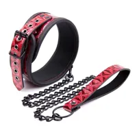 adjustable-collar-with-leash-diamond-vegan-leather-dl-487-cldl-487.jpg