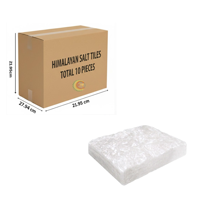 RMY Natural Edge Pink Himalayan Salt Tile 20x20x2.5cm (Eu Pallet)–Himalayan Pink Salt Cooking Til... - image 2