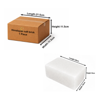 RMY White Rock Salt Block for Cooking & Serving 20x10x10cm(Eu Pallet) – Natural Food Grade C... - image 2