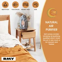 RMY Himalayan Natural Grey Salt Lamps 400-500kg,How Does a Himalayan Salt Lamp Work?. - image 2