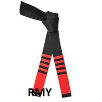 RMY Jiu-Jitsu Black/Red Coral Belts,RMY BJJ Black/Red Coral Belts for Beginners and Professionals - image 2