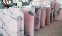 RMY Iran Persian Light Pink Onyx Walling Tiles,Pink Onyx from Iran,Iranian Onyx Marble - image 2