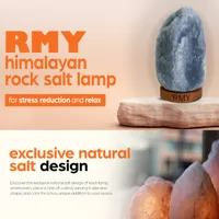 RMY Himalayan Natural Grey Salt Lamps 400-500kg,How Does a Himalayan Salt Lamp Work?. - image 1