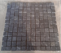 RMY Jet Black Marble Mosaic Tiles,Black Marble Mosaic Pattern in Pakistan – Natural Stone,S... - image 2