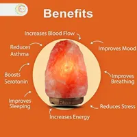 Original Himalayan Salt Lamp 4-6kg,RMY Himalayan Natural Orange Salt Lamp 4-6kg In Your Living Or... - image 3