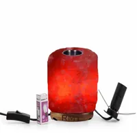 Buy Red Aroma Himalayan Salt Lamp , Air Purifier and Essential Oil Diffuser |Air Freshener , Nigh... - image 2