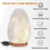 Extra large white salt lamp benefits,RMY Himalayan Natural White Salt Lamps 100-150kg, White Salt... - image 3