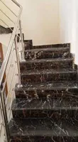 RMY Marble Black & Gold Stair Steps,Black and Gold Marble staircase,Marble black & gold... - image 3