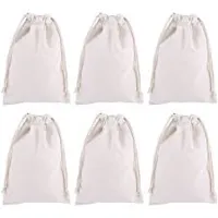 RMY Natural Cotton Drawstring Bag, RMY Champion Prime Waist Bag,carry cotton bag,cotton carry bag... - image 3